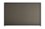 Good Neighbour CGI Mini 1800mm High Fence Panel Sheet: Banyan Brown, Post/Track: Ebony