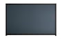 Good Neighbour CGI Mini 1800mm High Fence Panel Sheet: Dark Stone, Post/Track: Ebony