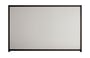 Good Neighbour CGI Mini 1800mm High Fence Panel Sheet: Gull Grey, Post/Track: Ebony