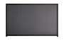 Good Neighbour CGI Mini 1800mm High Fence Panel Sheet: Granite, Post/Track: Ebony