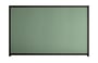 Good Neighbour CGI Mini 1800mm High Fence Panel Sheet: Merino, Post/Track: Ebony
