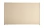 Good Neighbour CGI Mini 1800mm High Fence Panel Sheet: Off White, Post/Track: Moss Vale Sand
