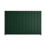 Good Neighbour® Superdek® 1200mm High Fence Panel Sheet: Caulfield Green Post/Track: Gun Metal Grey