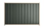 Good Neighbour Superdek 1200mm High Fence Panel Sheet: Slate Grey, Post/Track: Merino