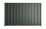 Good Neighbour Superdek 1200mm High Fence Panel Sheet: Slate Grey, Post/Track: Mist Green