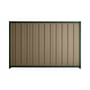 Good Neighbour® Superdek® 1500mm High Fence Panel Sheet: Beige Post/Track: Caulfield Green