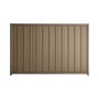 Good Neighbour® Superdek® 1500mm High Fence Panel Sheet: Beige Post/Track: Iron Bark