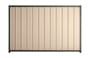 Good Neighbour Superdek 1500mm High Fence Panel Sheet: Merino, Post/Track: Slate Grey