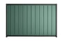 Good Neighbour Superdek 1500mm High Fence Panel Sheet: Rivergum Post/Track: Gun Metal Grey