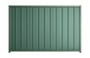 Good Neighbour Superdek 1500mm High Fence Panel Sheet: Rivergum Post/Track: Mist Green