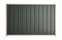 Good Neighbour Superdek 1800mm High Fence Panel Sheet: Slate Grey, Post/Track: Merino