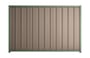 Good Neighbour Superdek 2100mm High Fence Panel Sheet: BG, Post/Track: MG