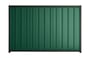 Good Neighbour Superdek 2100mm High Fence Panel Sheet: Caulfield Green, Post/Track: Gun Metal Grey