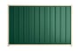 Good Neighbour Superdek 2100mm High Fence Panel Sheet: Caulfield Green, Post/Track: Primrose