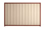 Good Neighbour Superdek 2100mm High Fence Panel Sheet: ME, Post/Track: HR