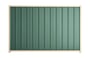 Good Neighbour Superdek 2100mm High Fence Panel Sheet: Rivergum, Post/Track: Primrose