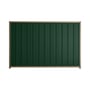 Good Neighbour® Superdek® 900mm High Fence Panel Sheet: Caulfield Green Post/Track: Beige