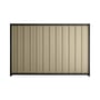 Good Neighbour® Superdek® 900mm High Fence Panel Sheet: Merino Post/Track: Gun Metal Grey