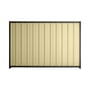 Good Neighbour® Superdek® 900mm High Fence Panel Sheet: Primrose Post/Track: Slate Grey