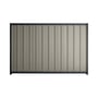 Good Neighbour® Superdek® 1200mm High Fence Panel Sheet: Birch Post/Track: Dark Stone
