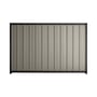 Good Neighbour® Superdek® 1200mm High Fence Panel Sheet: Birch Post/Track: Gun Metal Grey