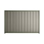 Good Neighbour® Superdek® 1200mm High Fence Panel Sheet: Birch Post/Track: Mist Green