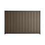Good Neighbour® Superdek® 1200mm High Fence Panel Sheet: Banyan Brown Post/Track: Granite