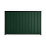 Good Neighbour® Superdek® 1200mm High Fence Panel Sheet: Caulfield Green Post/Track: Gun Metal Grey