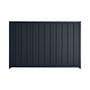Good Neighbour® Superdek® 1200mm High Fence Panel Sheet: Dark Stone Post/Track: Mountain Blue