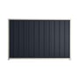 Good Neighbour® Superdek® 1200mm High Fence Panel Sheet: Dark Stone Post/Track: Off White