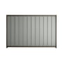 Good Neighbour® Superdek® 1200mm High Fence Panel Sheet: Gull Grey Post/Track: Banyan Brown