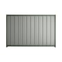Good Neighbour® Superdek® 1200mm High Fence Panel Sheet: Gull Grey Post/Track: Rivergum