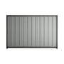 Good Neighbour® Superdek® 1200mm High Fence Panel Sheet: Gull Grey Post/Track: Slate Grey