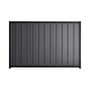 Good Neighbour® Superdek® 1200mm High Fence Panel Sheet: Granite Post/Track: Gun Metal Grey