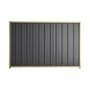 Good Neighbour® Superdek® 1200mm High Fence Panel Sheet: Granite Post/Track: Primrose