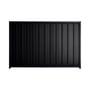 Good Neighbour® Superdek® 1200mm High Fence Panel Sheet: Gun Metal Grey Post/Track: Dark Stone