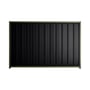 Good Neighbour® Superdek® 1200mm High Fence Panel Sheet: Gun Metal Grey Post/Track: Mist Green