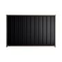 Good Neighbour® Superdek® 1200mm High Fence Panel Sheet: Gun Metal Grey Post/Track: Marsh