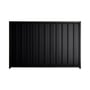 Good Neighbour® Superdek® 1200mm High Fence Panel Sheet: Gun Metal Grey Post/Track: Slate Grey