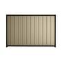 Good Neighbour® Superdek® 1200mm High Fence Panel Sheet: Merino Post/Track: Ebony
