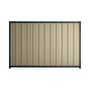 Good Neighbour® Superdek® 1200mm High Fence Panel Sheet: Merino Post/Track: Mountain Blue