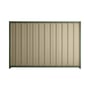 Good Neighbour® Superdek® 1200mm High Fence Panel Sheet: Merino Post/Track: Rivergum