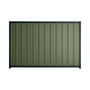Good Neighbour® Superdek® 1200mm High Fence Panel Sheet: Mist Green Post/Track: Mountain Blue