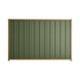 Good Neighbour® Superdek® 1200mm High Fence Panel Sheet: Mist Green Post/Track: Wheat