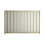 Good Neighbour® Superdek® 1200mm High Fence Panel Sheet: Off White Post/Track: Primrose