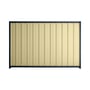 Good Neighbour® Superdek® 1200mm High Fence Panel Sheet: Primrose Post/Track: Mountain Blue