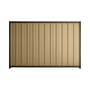 Good Neighbour® Superdek® 1200mm High Fence Panel Sheet: Wheat Post/Track: Slate Grey