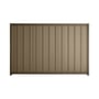 Good Neighbour® Superdek® 1500mm High Fence Panel Sheet: Beige Post/Track: Banyan Brown