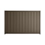 Good Neighbour® Superdek® 1500mm High Fence Panel Sheet: Banyan Brown Post/Track: Banyan Brown