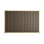 Good Neighbour® Superdek® 1500mm High Fence Panel Sheet: Banyan Brown Post/Track: Primrose